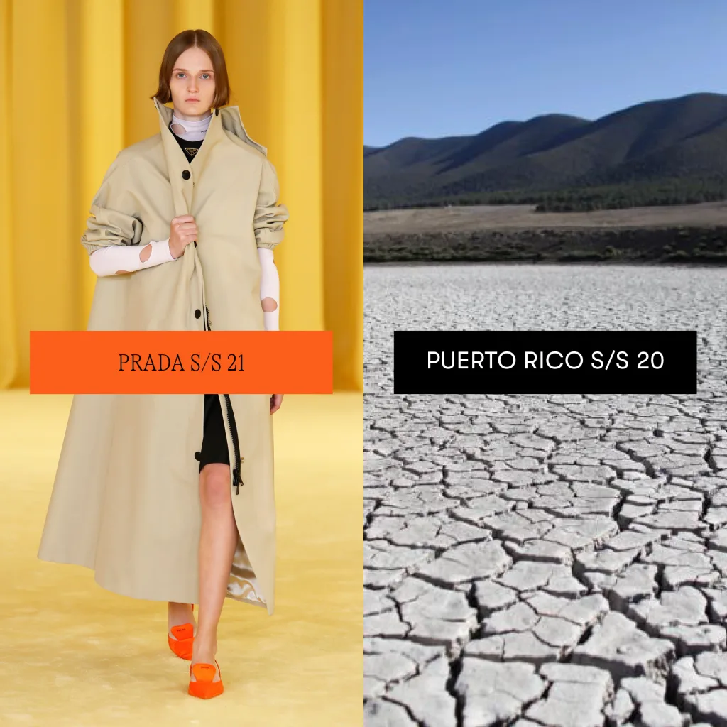 Fashion meets climate: a tale of two seasons.